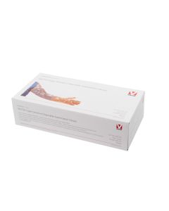 Opvoelhandschoenen lang oranje 100st. (Maat L)